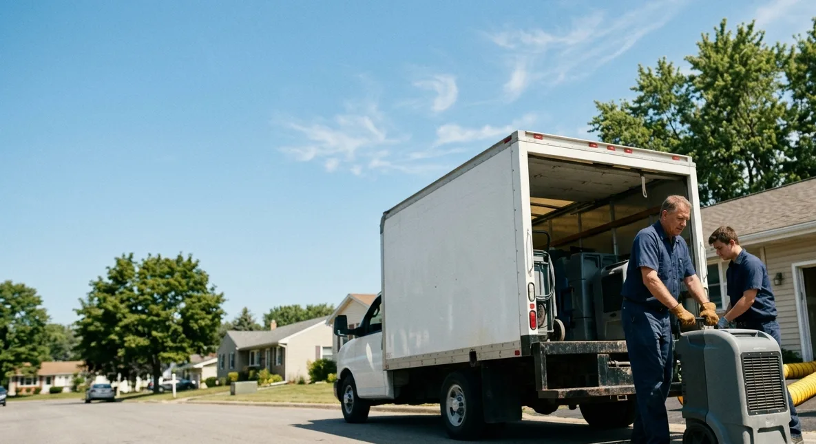 Water Damage Cleanup in Lansing, OH near me